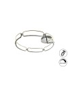 COLETTE-PLAFON LED Ø80 CROMO