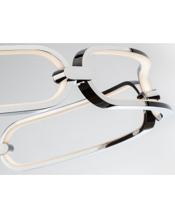 COLETTE-PLAFON LED Ø80 CROMO