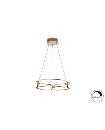 COLETTE-LAMPARA LED Ø47 ORO ROSA