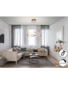 COLETTE-LAMPARA LED Ø47 ORO ROSA