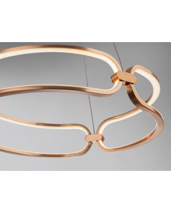 COLETTE-LAMPARA LED Ø47 ORO ROSA