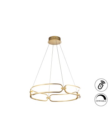 COLETTE-LAMPARA 60Ø ORO ROSA