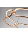 COLETTE-LAMPARA 60Ø ORO ROSA DIM