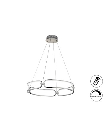 COLETTE- LAMPARA 60Ø CROMO