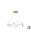COLETTE- LAMPARA Ø80 ORO ROSA