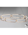 COLETTE- LAMPARA Ø80 ORO ROSA