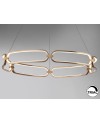 COLETTE- LAMPARA Ø80 ORO ROSA