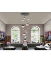 SPHERE-LAMPARA 14L D60 H500 DIMABLE
