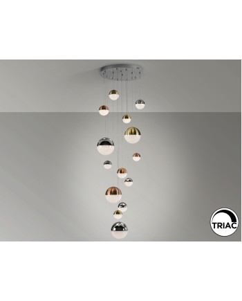 SPHERE-LAMPARA 14L D60 H500 DIMABLE
