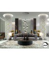 SPHERE-LAMP 14L CROMO D60 H500 DIMABLE