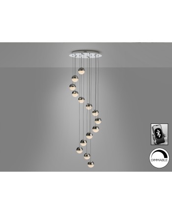 LAMP.14L LED·SPHERE·CR.Ø50 DIM