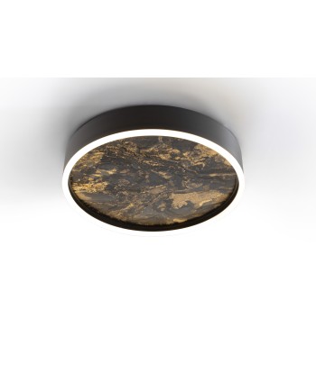 STONE- PLAFON LED CCT -NEGRO 40D