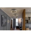 STONE- PLAFON LED CCT -NEGRO 40D