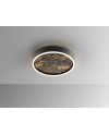 STONE- PLAFON LED CCT -NEGRO 40D