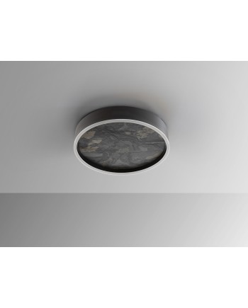 STONE- PLAFON LED CCT -NEGRO 40D