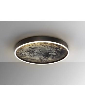 STONE- PLAFON LED CCT -NEGRO 60D