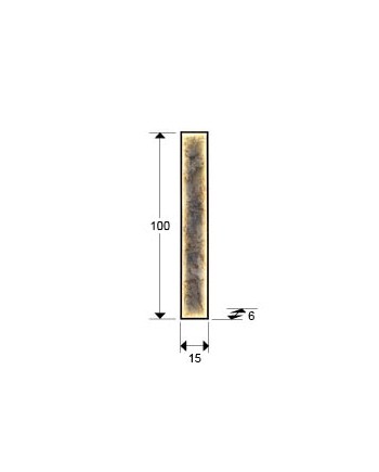 STONE-APLIQUE/PLAFON LED CCT -NEGRO L100