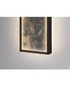 STONE-APLIQUE/PLAFON LED CCT -NEGRO L100