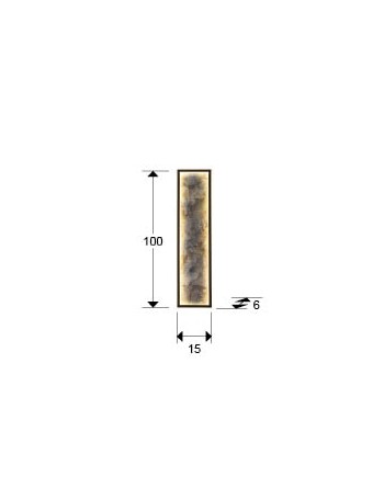 STONE- APLIQUE/PLAFON LED CCT-NEGRO L60