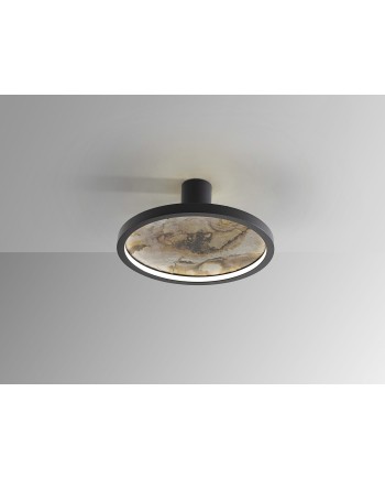 STONE - APLIQUE LED CCT-NEGRO D30
