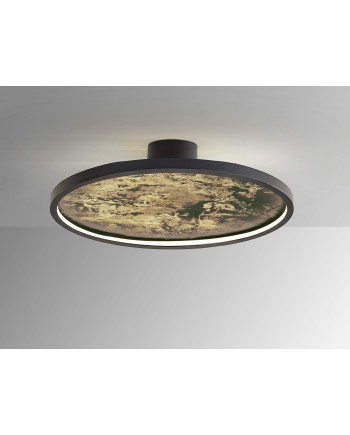 STONE - APLIQUE LED CCT- NEGRO D60