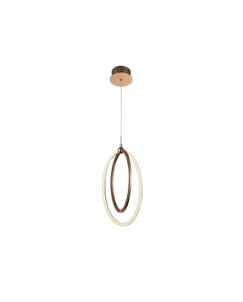 LAMPARA LED ·OCELLIS·22Ø ORO ROSA