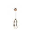 LAMPARA LED ·OCELLIS·22Ø ORO ROSA