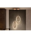 LAMPARA LED ·OCELLIS·22Ø ORO ROSA