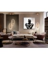 LAMPARA LED ·OCELLIS·22Ø ORO ROSA