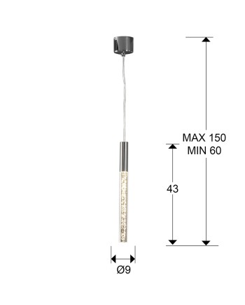 COLGANTE ·COSMO· 1L