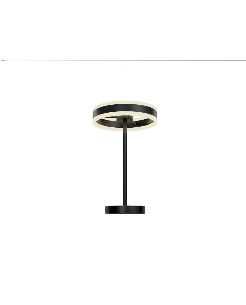 HELIA -SOBREMESA LED NEGRO MATE UK