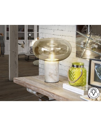 FUNGI - SOBREMESA 1L MARMOL BLANCO
