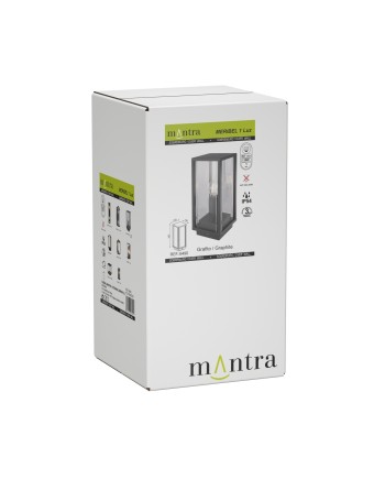 MERIBEL * SOBREMURO EXTERIOR IP54 1L*E27