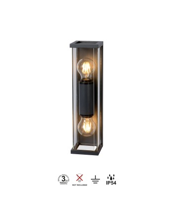 MERIBEL * APLIQUE EXTERIOR IP54  2L*E27