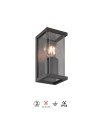 MERIBEL * APLIQUE EXTERIOR IP54  1L*E27