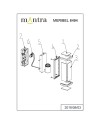MERIBEL * APLIQUE EXTERIOR IP54  1L*E27