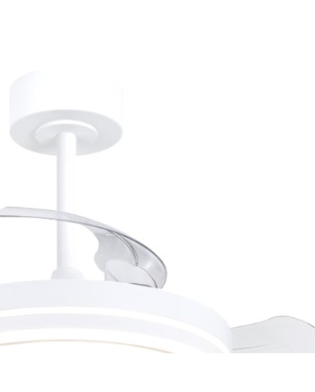 STAR  S * VENTILADOR PEQUEÑO LED - BLANCO