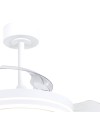 STAR  S * VENTILADOR PEQUEÑO LED - BLANCO