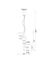 NEW YORK * LAMPARA LED 3000K  18W