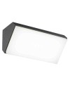 Solden * Aplique Exterior Horiz. Gris Oscuro Led Ip65 - 9W - 3000K
