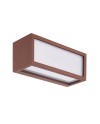 Utah * Aplique Exterior Corten Ip65 - 1L*E27
