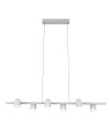 Ios * Lampara Lineal 6L*Gu10 Blanca