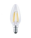 Bombilla Led - E14 Vela Filamento - 4W - 2700K - 400Lm - 360º