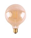 Bombilla Led Vintage Ambar  G125 - E27 – 6,5W - 2200K