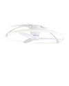 Nepal * Ventilador Blanco Led Con Mando