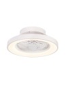 Tibet Mini * Ventilador Plafon Led Blanco Con Mando