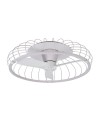 Nature * Ventilador Plafon Led Blanco Con Mando