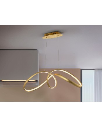 LIA -LAMPARA PAN ORO