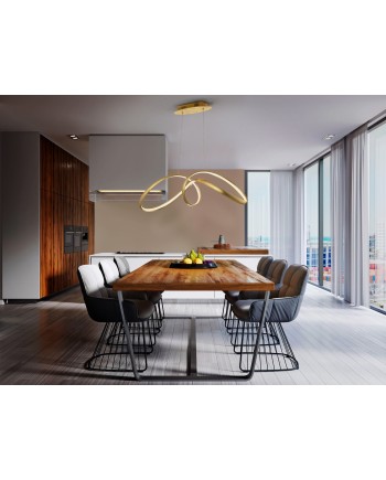 LIA -LAMPARA PAN ORO