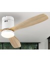 SIROCO-VENTILADOR BLANCO MADERA DIM